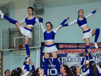 В Саратове во второй раз разыграли Кубок города по черлидингу