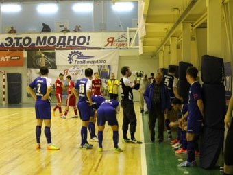 Саратовская команда по футзалу сыграла вничью с «Видным»